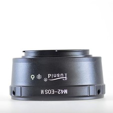 Fusnid M42-EOS M All-Metal Adapter Ring for M42 Lens to Canon EF-M Mirrorless