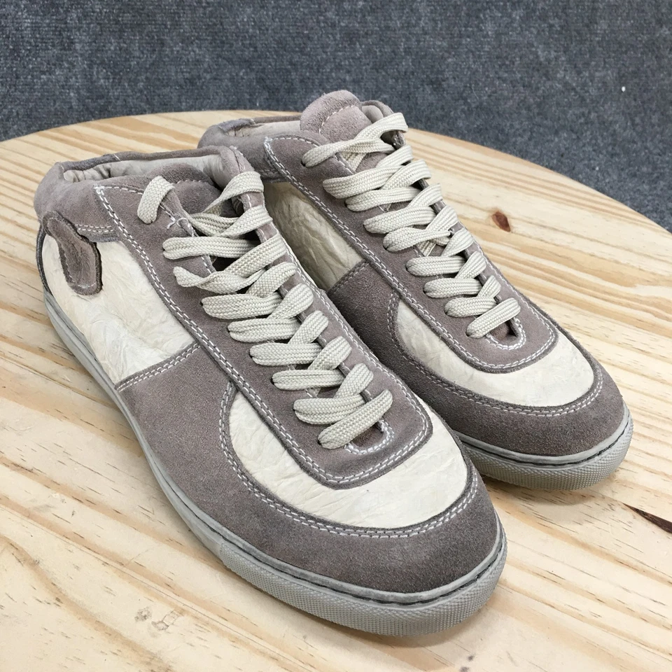 INC International Concepts Zapatos Mujer 8.5 M Celta Parte Superior Baja Tenis Gris Beige Foto 3 de 4