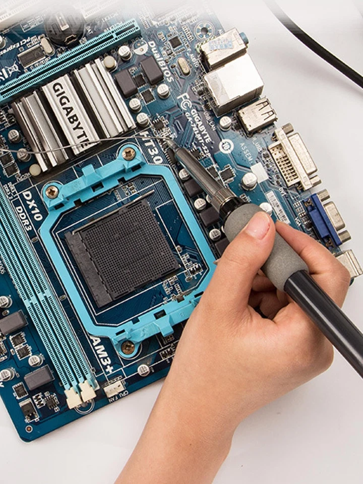 Punta de soldadura T18 para HAKKO FX-888D FX-888 FX-8801 11 piezas con soporte de punta Foto 3 de 4