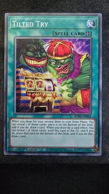 Tilted Try 1st Edition Blazing Vortex BLVO-EN066 NM
