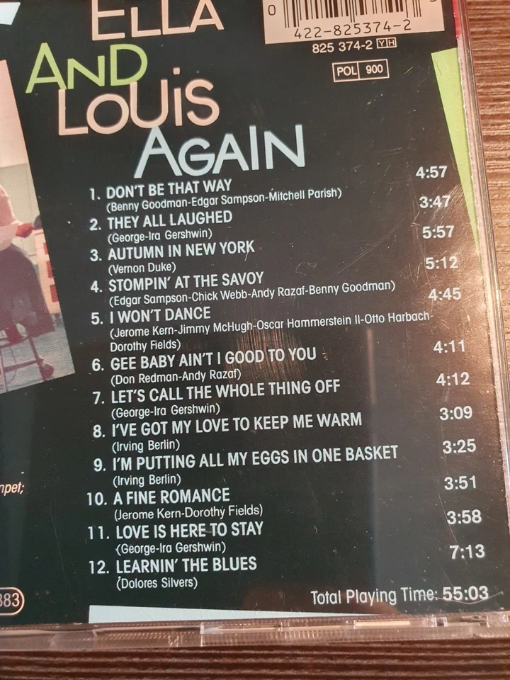 Ella and Louis Again von Ella Fitzgerald+Louis Armstrong | CD | Zustand sehr gut - Bild 4 von 4