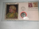 SUSAN B. ANTHONY-US FDC #784/3CENT-# $1.00 COLORANO SILK CACHET- W-SUSAN B. ....