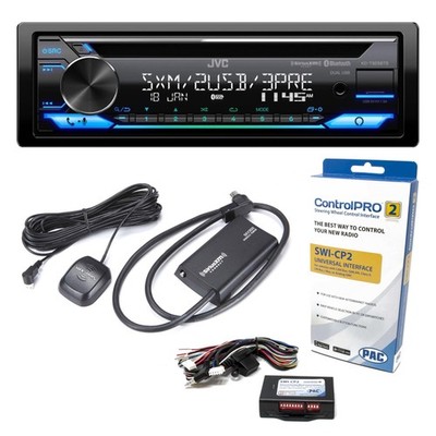 JVC KD-T925BTS CD Receiver w/Bluetooth, Dual USB, Sirius XM, Alexa, 13-Band EQ