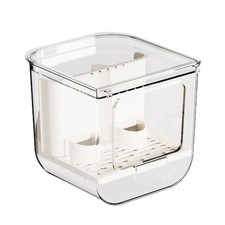 Automatic Bird Feeder Hanging Anti Spill Design For Pet Cage Large Capacity