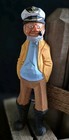 UNIQUE! Hand Carved SEA CAPTAIN Lamp- Pretty Awesome! — photo 7