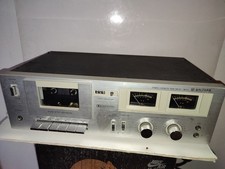 PLATINE STEREO LECTEUR CASSETTE AVEC VUMETRE WALTHAM W 172  FONCTIONNE