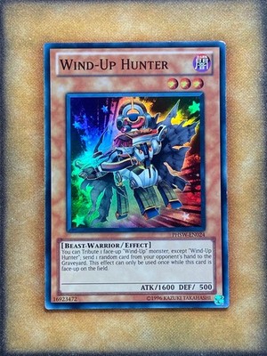 Yugioh Wind-Up Hunter PHSW-EN024 Super Rare LP