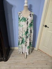 Kate & Mallory Xlarge Dress Womens Multicolored Sleeveless Shift