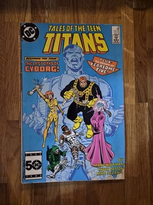 Tales Of The Teen Titans #56 | 1985 | DC Comics | Key Issue | Damage To Corner