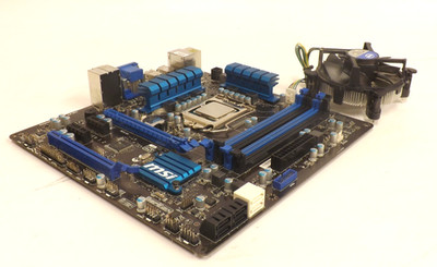 MSI H77MA-G43 Mainboard + Intel Core i5-3470 + Kühler   Bundle