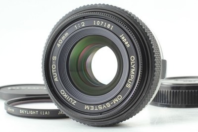 Late Model [Top MINT] Olympus ZUIKO AUTO-S OM System 40mm F/2 Pancake Lens JAPAN