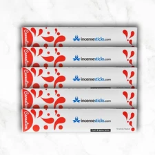 Carnation Incense 8" inch 10 Sticks Pack: 5 Packs