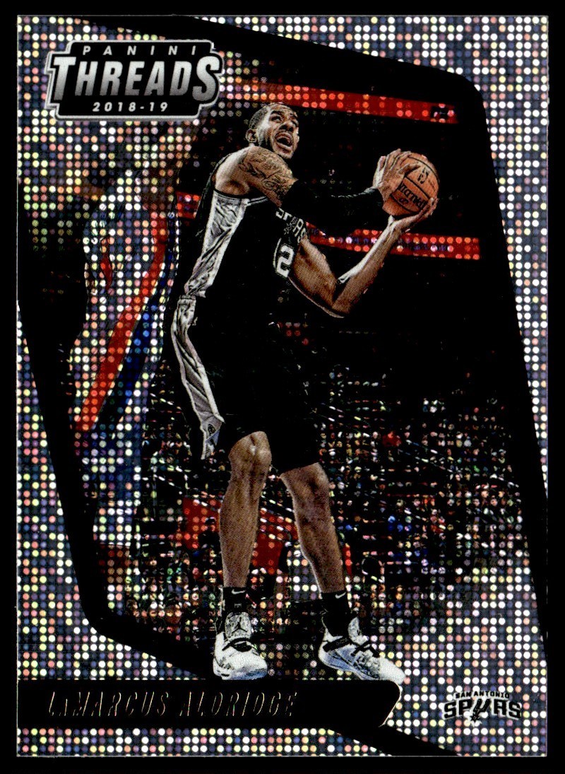 2018-19 Panini Threads LaMarcus Aldridge San Antonio Spurs #79
