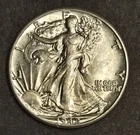 1942-P  Walking Liberty Half Dollar BU Bright White From OBW