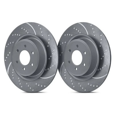 For Nissan Titan 04-17 Brake Rotors EBC 3GD Series Sport Dimpled & Slotted