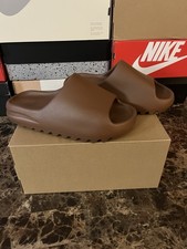 adidas Yeezy Slide Brown Men's Comfort Slip On Rubber Sandals