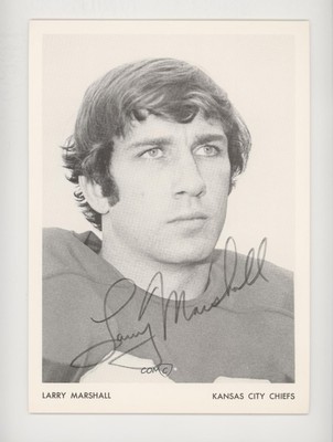 1972 Kansas City Chiefs Team Issue Larry Marshall