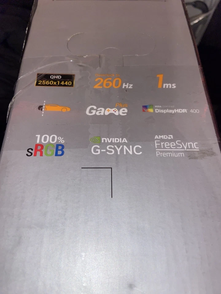 ASUS TUF Gaming 27” 1440P Gaming Monitor (VG27AQM1A) - QHD (2560 x 1440), 260Hz, - Image 2 of 4