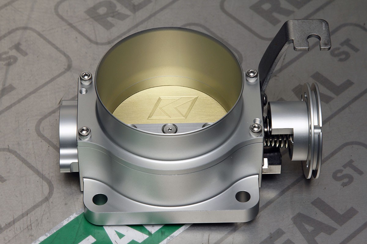 K-Tuned 80mm Throttle Body 3.5" K-Series TPS No IACV MAP Ports Ford 5.0L Flange