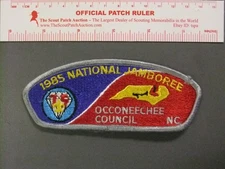 Boy Scout National Jamboree 1985 JSP Occoneechee Council 2890PP