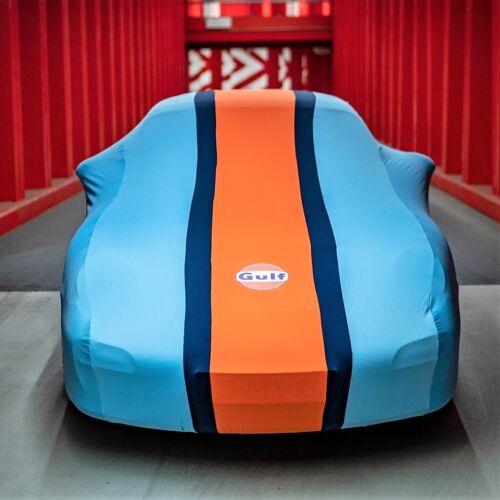 Custom Indoor Car Cover for Porsche 992 - Tailored - 911 - Gulf Racing Design - Photo 1 sur 23