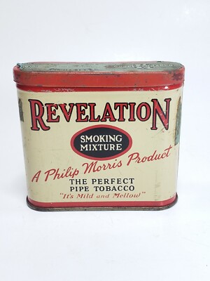Vintage Revelation Tobacco Tin