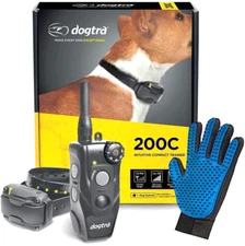 Dogtra 200C Compact Remote Dog Collar Training System 1/2-Mile + Free Glove