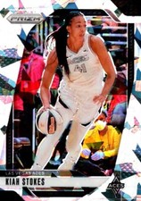 KIAH STOKES 2024 Panini Prizm WNBA Silver Ice Prizm #122 Las Vegas Aces