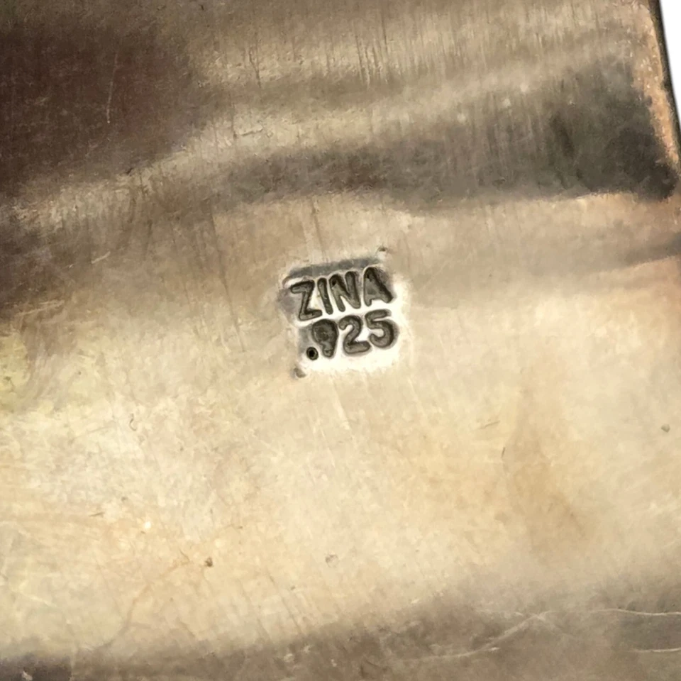 Important Vintage Zina Sherman Beverly Hills “Desert Wave” Cuff Bracelet - Image 4 of 4