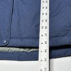 LL Bean Vintage Women's Medium Blue 80% Goose Down Faux Fur Trim Puffer Jacket — photo 7