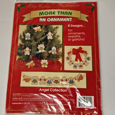 Angel Collection More Than an Ornament True Colors 8 Designs Vtg Wreath Garland