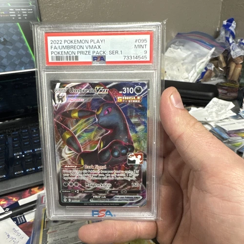 Umbreon VMAX 095/203 Prize Pack Series 1 Cards Holo Psa 9