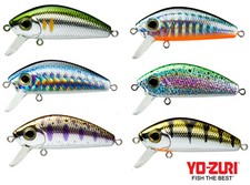 Yo-Zuri L-Minnow Sinking Lures 33mm Trolling Hardbaits Minnow All Colours Avail