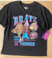 bratz t-shirt XXL short sleeve t-shirt bratz dolls
