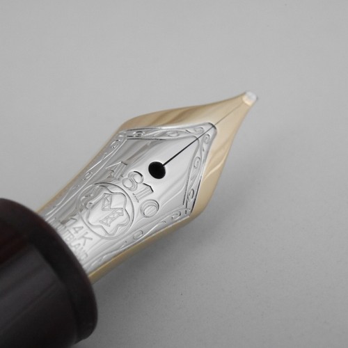 Montblanc Meisterstuck Classique 145 Bordeaux Fountain Pen OB (Excellent) RARE - Picture 5 of 15