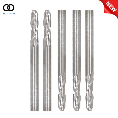 5 Pack 1/8" Diameter 2 Flute 1/2" Cut Length 1-1/2" Overall Length End Mill US - Picture 4 of 10