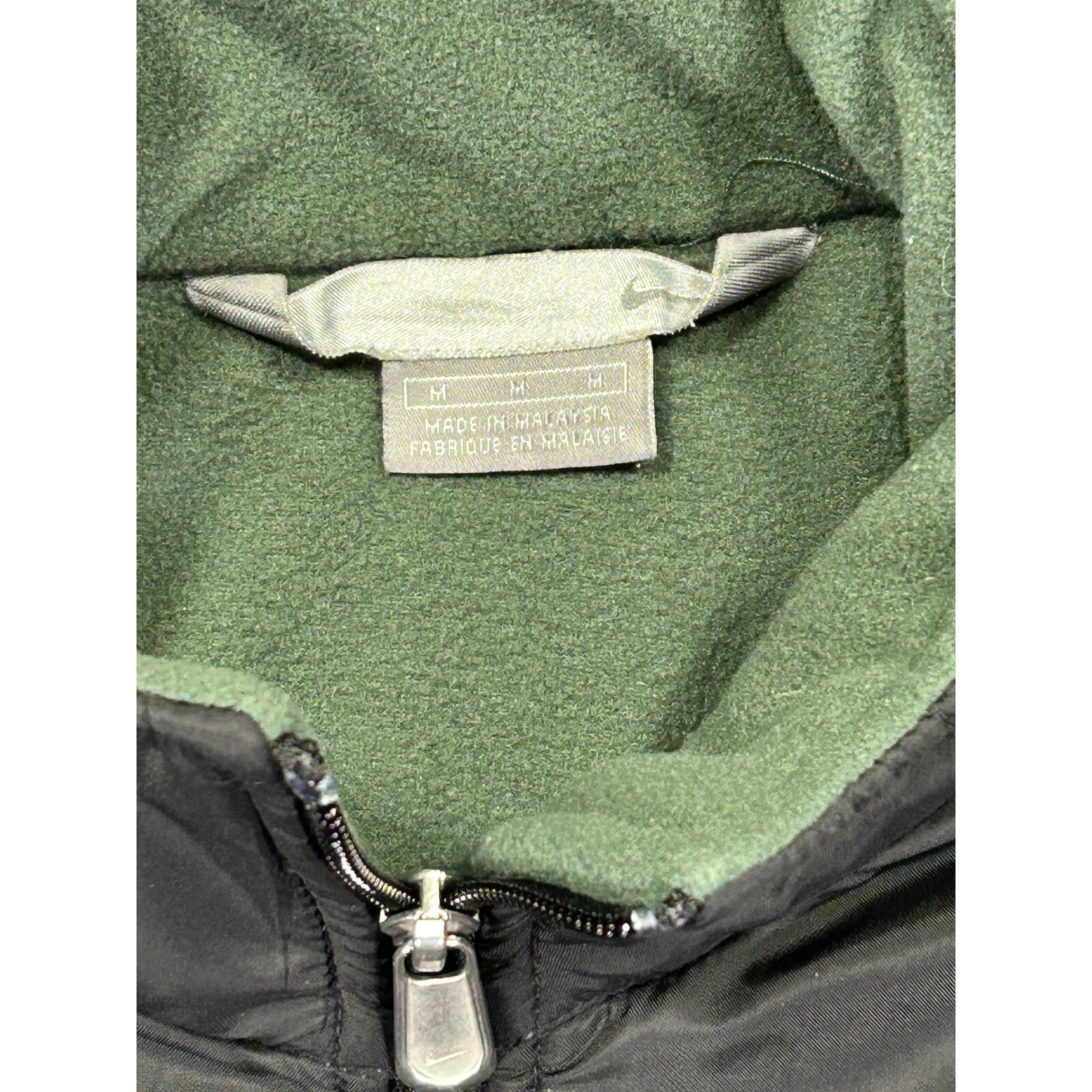 SACAI X NIKE Giacca vintage Nike uomo media Denali Y2K full zip ricamata swoosh