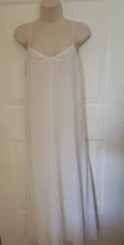 Vintage  Holly Harp  White Dress Slip