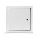 Metal Access Panel Inspection Door Picture Frame White 340x340mm (in 300x300mm)