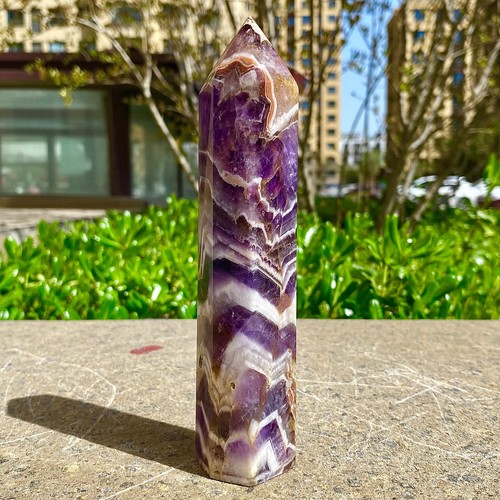 363G Amethyst Quartz Column - A Natural Monument for Spiritual Clarity - 第 15/21 張圖片