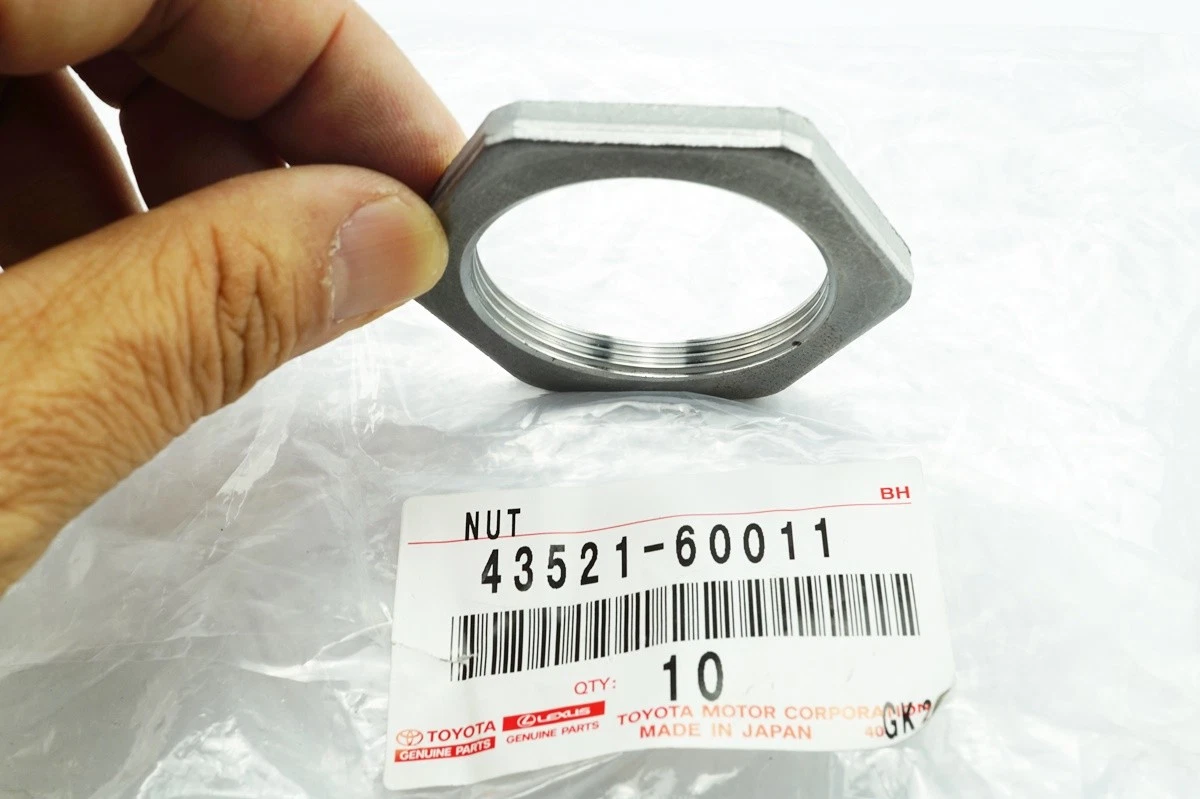 43521-60011 GENUINE PART Nut Front Wheel Adjusting Toyota | eBay 