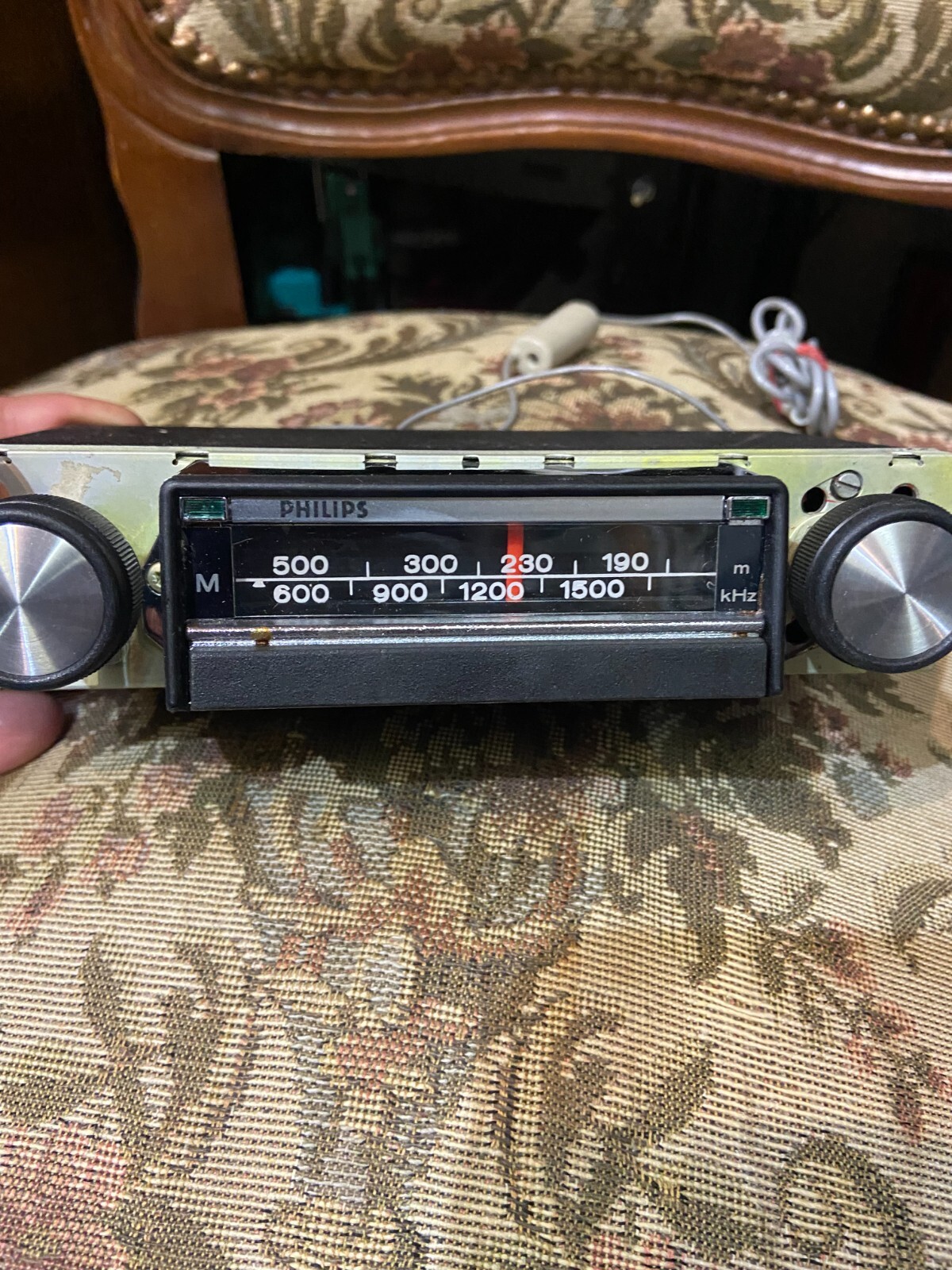 Vintage PHILIPS Car Radio 22RN216 Classic Car Radio Vintage PHILIPS Car