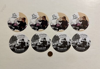 THE ROCKET SUMMER Do You Feel 4 PROMO STICKERS cd BRYCE AVARY Zoetic Men Angels