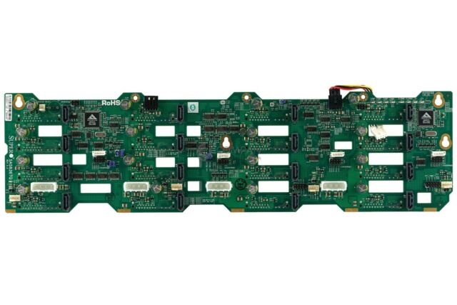 Supermicro SAS836TQ Backplane With SAS to SATA Breakout Cables for 
