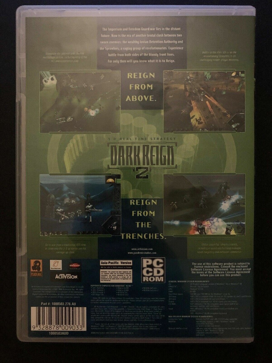 アメコミ・英語　2冊セット　DARK REIGN Dark Reign 2 for PC CD-ROM Classic RTS Strategy Game | eBay