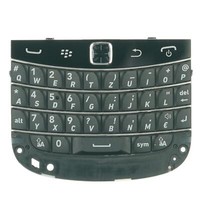 Original Blackberry 9900 Tastatur Qwertz Keypad Tasten Keyboard Track Pad Black