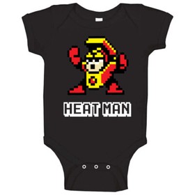 Heat Man Mega Man 2 Robot Enemy NES Video Game T Shirt