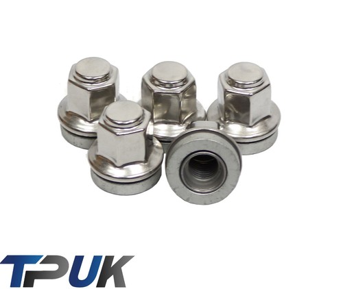 Go Kart Karting Acciaio Inox Solo Flangia Ruota Dadi 4 Set Rotax Tkm