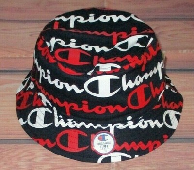 MENS CHAMPION BLUE BUCKET HAT SIZE L/XL 