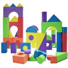 Giant Foam Building Blocks, Building Toy for Girls and Boys, Ideal Blocks Con...